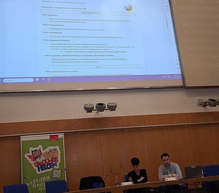 Neues aus dem Schulparlament