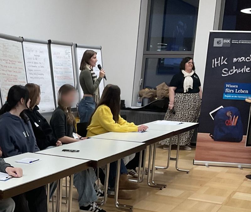 Kreative Ideen für eine gelebte Willkommenskultur: Unser Tag bei „IHK macht Schule“