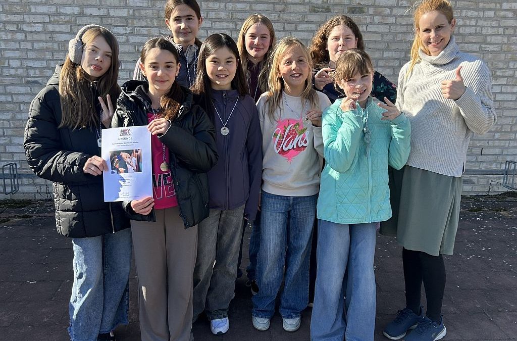 Teilnahme am Bezirksfinale Schwimmen in Erlangen