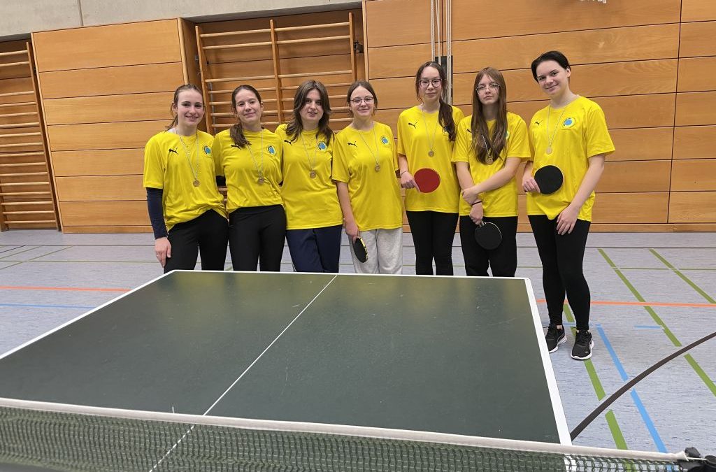Tischtennis: Gold und Silber für MBG-Teams