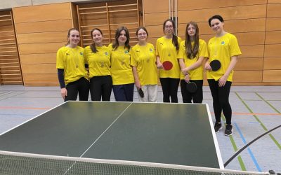 Tischtennis: Gold und Silber für MBG-Teams